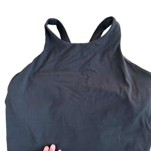 Athleta Women's Conscious Crop Sports Bra Crop Top Black D-DD - Size 1X - Picture 4 of 8